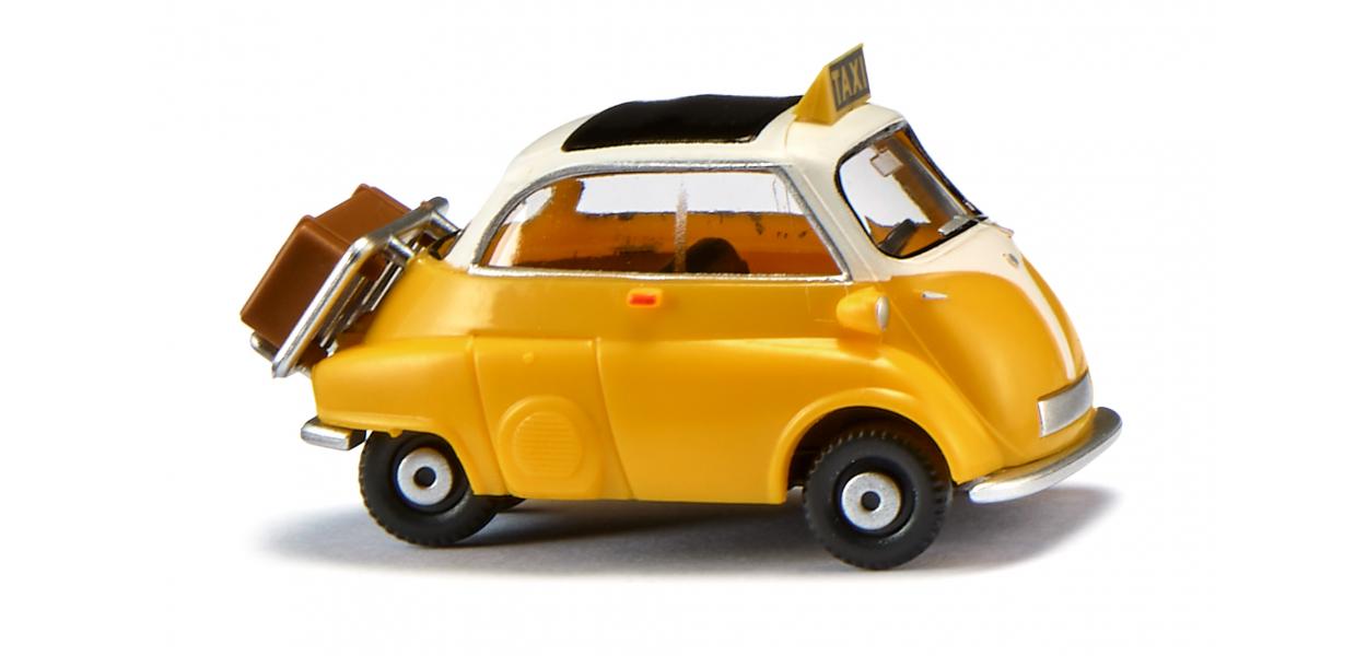 Wiking 080015 HO BMW Isetta Taxi Diecast Model