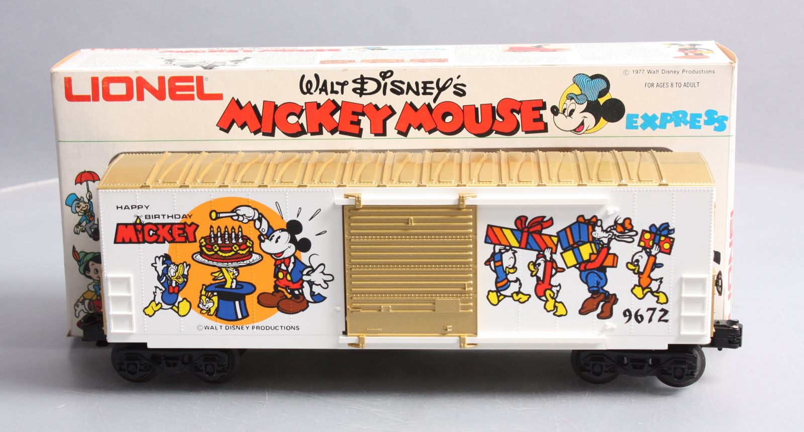 Walt Disney World store 50th Anniversary Train Car by Lionel