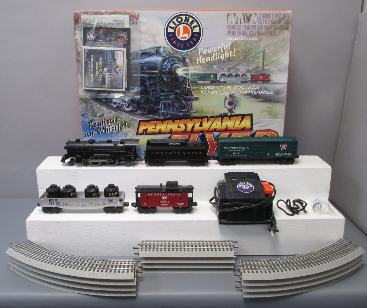 LIONEL O-GAUGE 6-31936 PENNSYLVANIA FLYER deals TRAIN SET excellent working order!