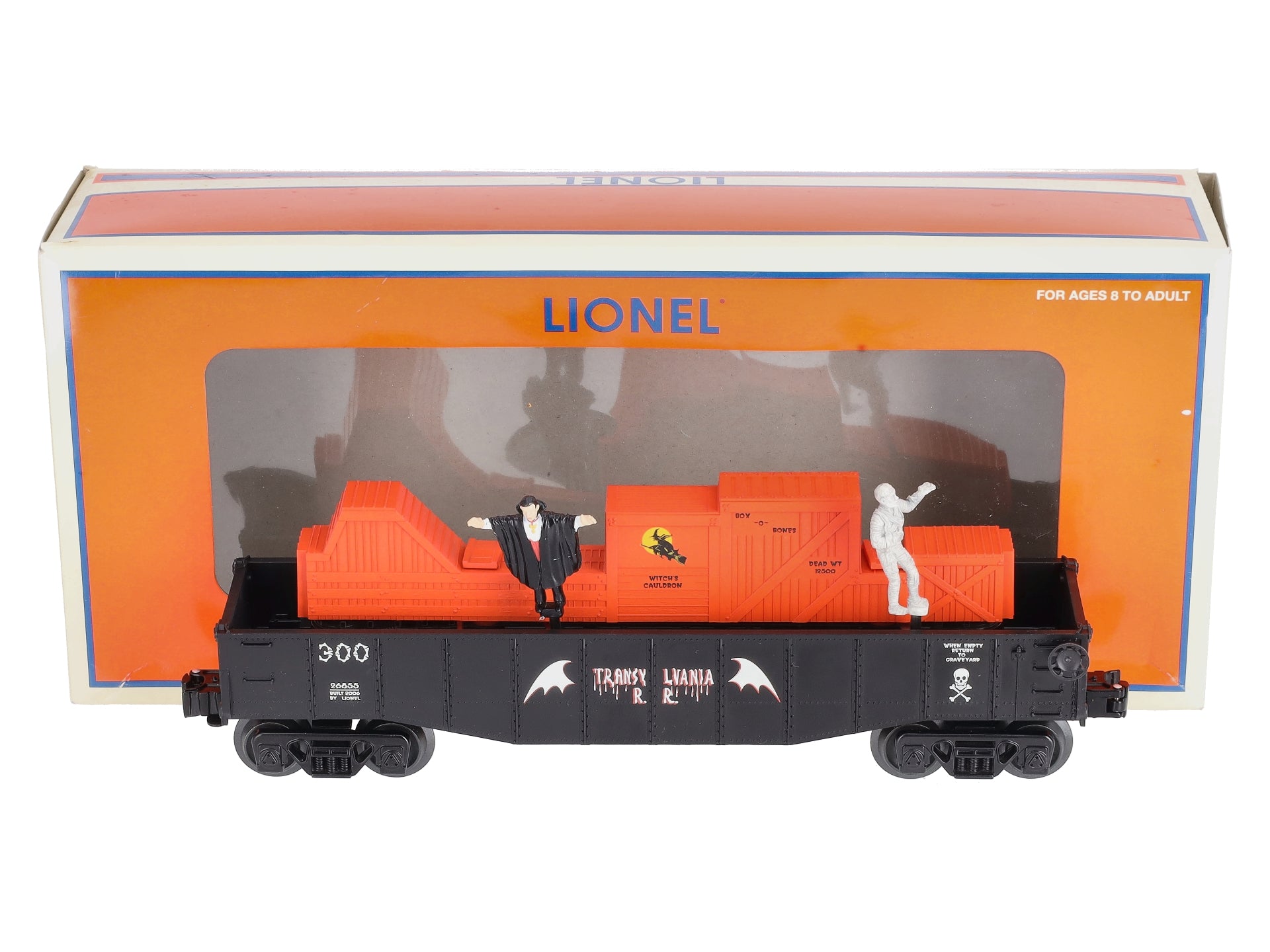 Lionel 6 26855 O Gauge Operating Halloween Animated Gondola Trainz