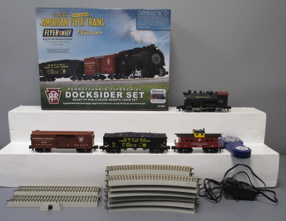 American Flyer hot Train S Gauge Track Accessory Bundle