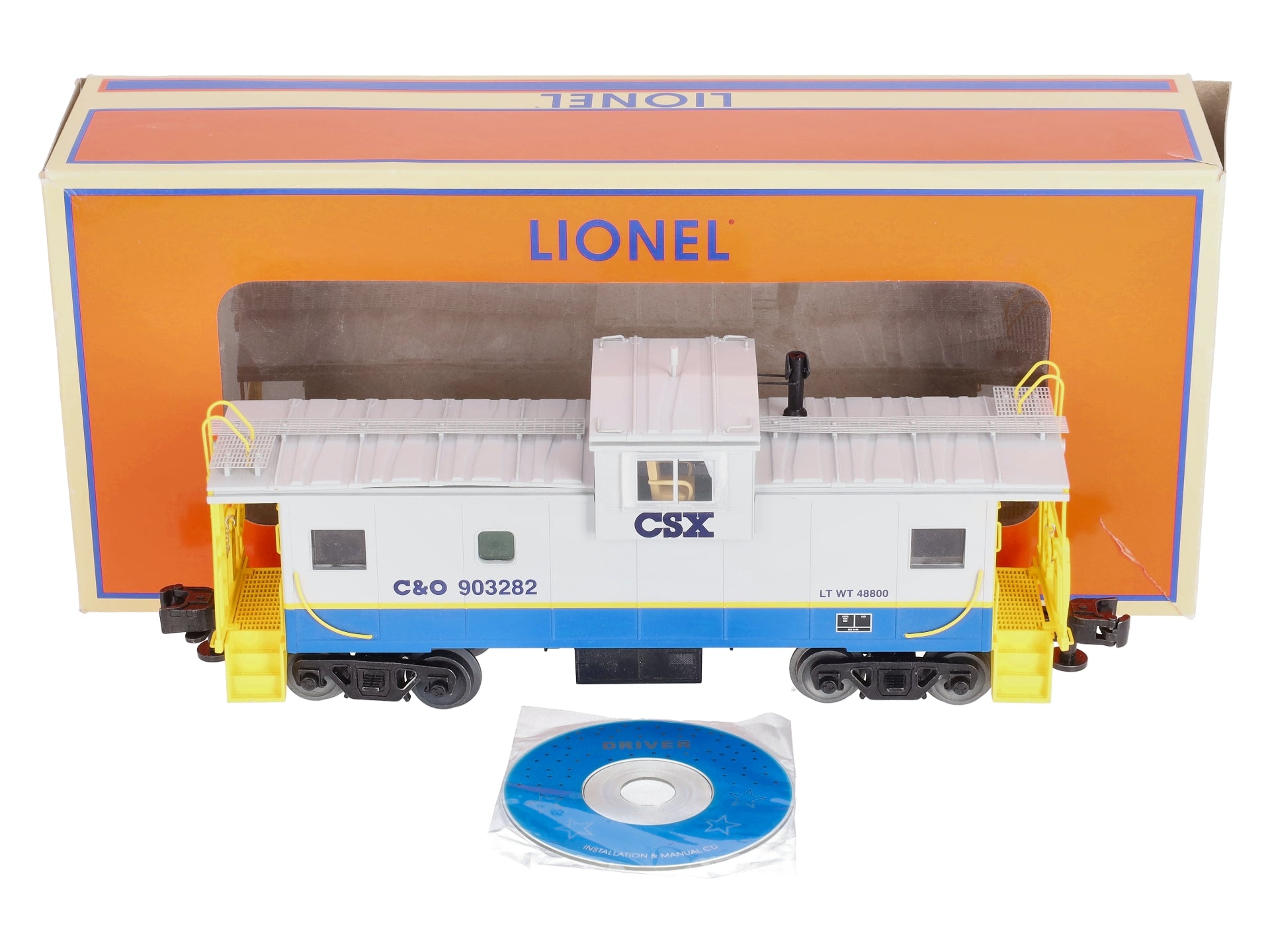 Lionel 6 85074 O CSX Wide Vision Caboose with Camera 903282 Trainz