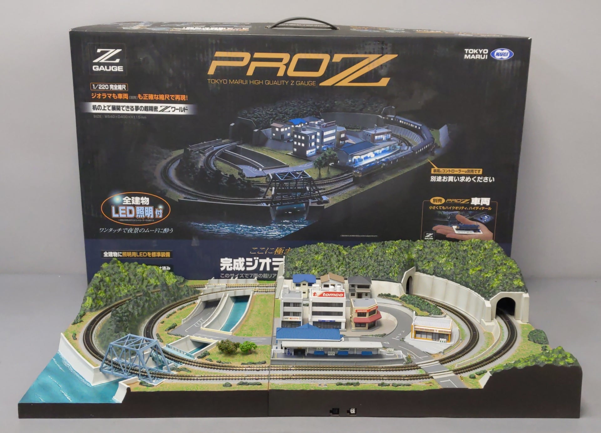 Tokyo Marui PZ3-001 Z Gauge PROZ Diorama Course EX/Box – Trainz