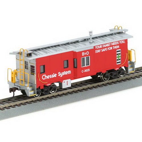 Athearn Bay shops Window Caboose Chessie System