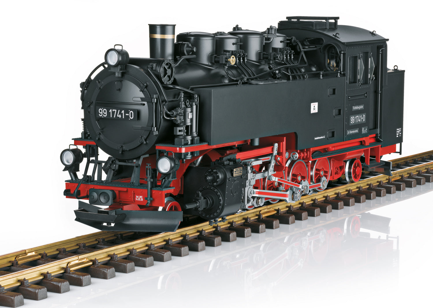LGB 21481 G Fichtelberg Railroad Steam Locomotive with DCC & Sound #99  1741-0
