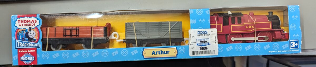 Thomas And Friends 65387 Ho Trackmaster Railway System Motorized Arthur