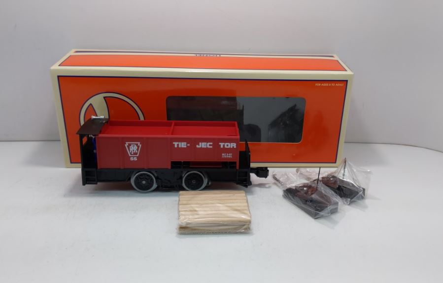 Lionel #55 outlet tie-jextor red car