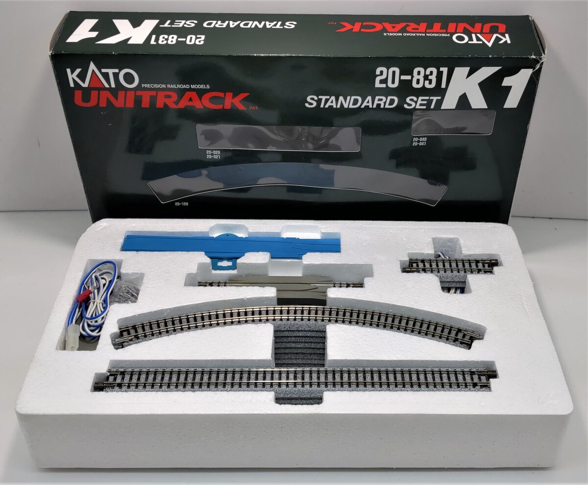 Kato 20-831 N Scale K1 Standard Set Of Unitrack – Trainz