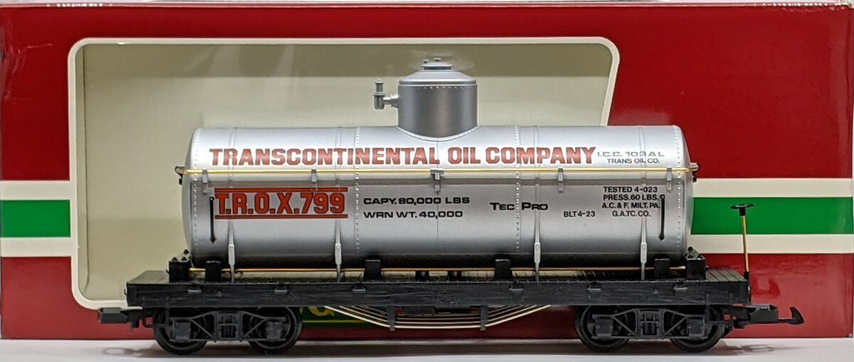 G-SCALE LGB HARLEY-DAVIDSON cheapest MOTORCYCLE OIL TANK CAR #4080HD