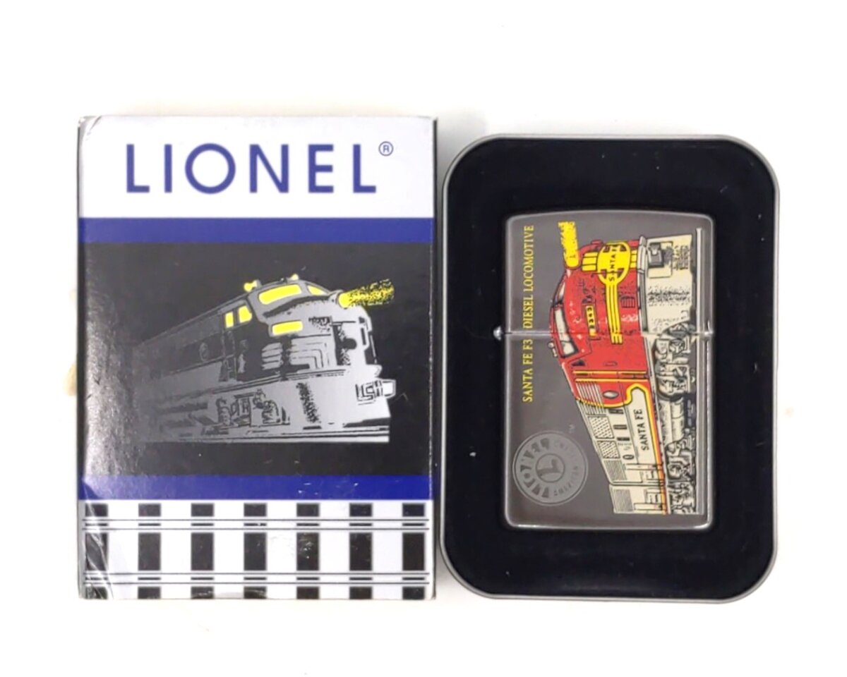 Zippo 205LT.002 Lionel Atchison Topeka Santa Fe F3 Lighter LN/Box