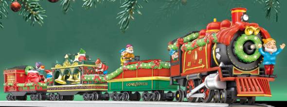 Lionel g scale christmas train set online