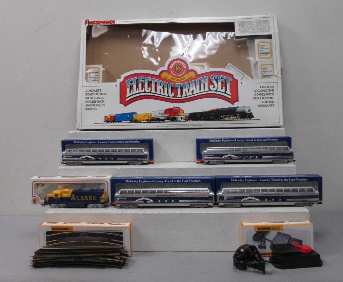 Bachmann mckinley explorer ho train set deals