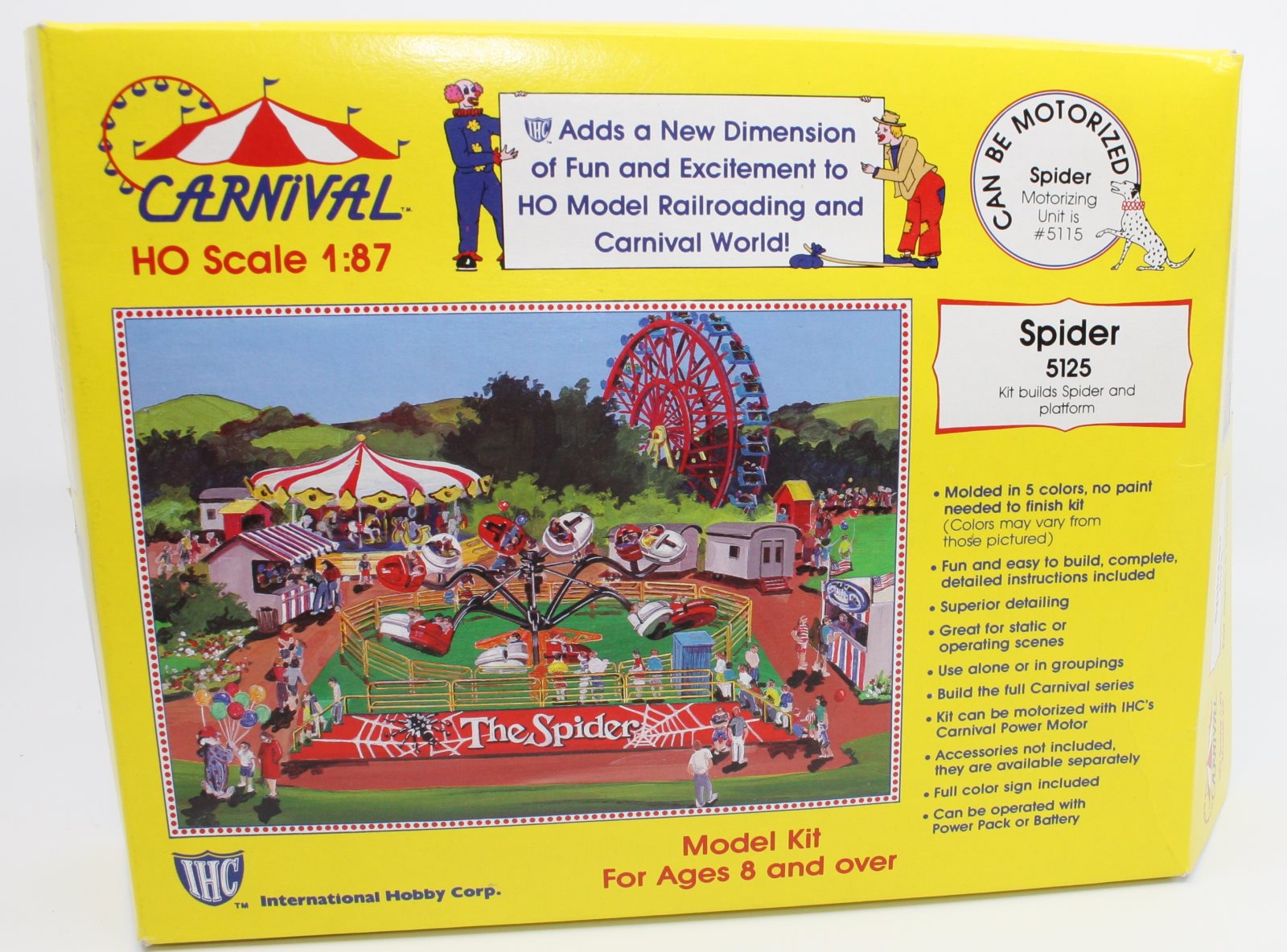 HO Scale IHC cheapest Ferris Wheel Ride Carnival Kit, #5110 BN Sealed Box RARE!!