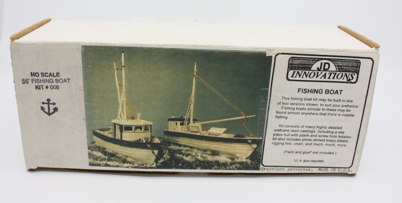 JD Innovations 008 HO 56' Fishing Boat Kit