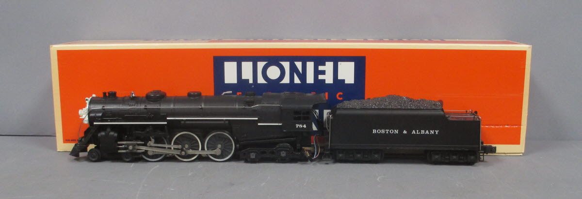 Lionel 6-8606 O Boston & Albany 4-6-4 Hudson Steam Locomotive & Tender #784  LN/Box