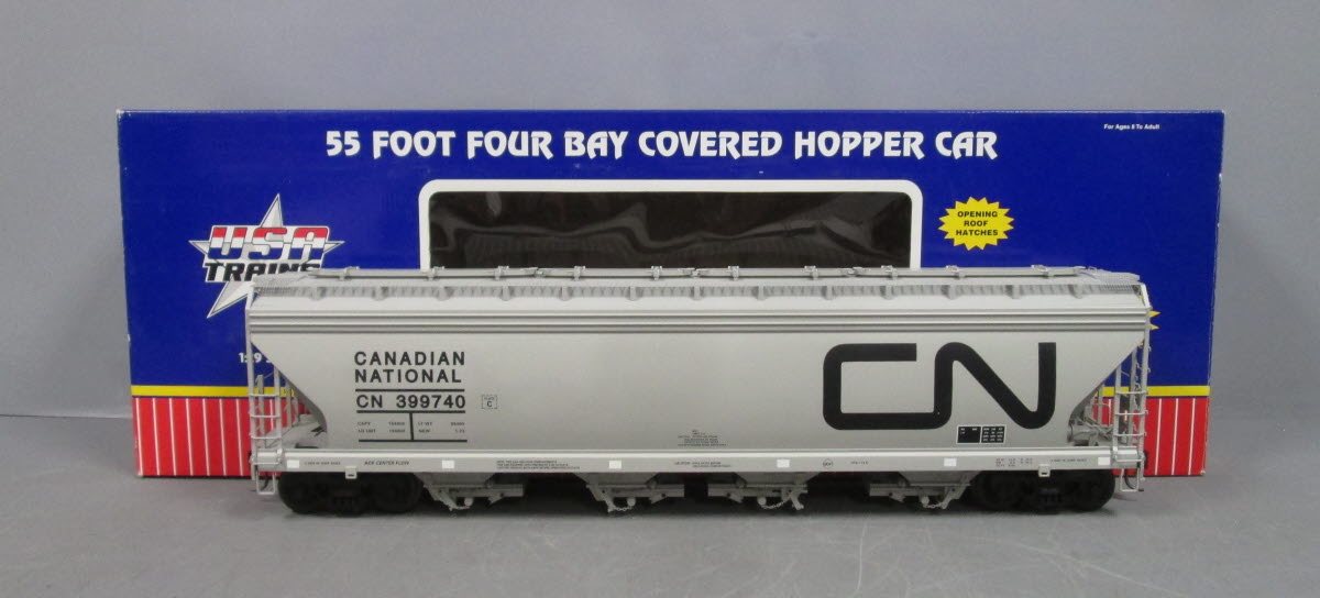 USA Trains R14116 G CN The Ultimate Series 4-Bay Center Flow Hopper #399739