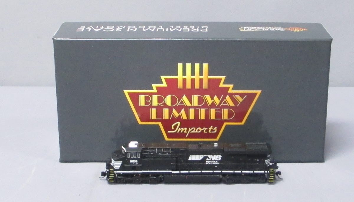 Broadway Ltd 7298 N Scale NS GE ES44AC Black & White Paragon4