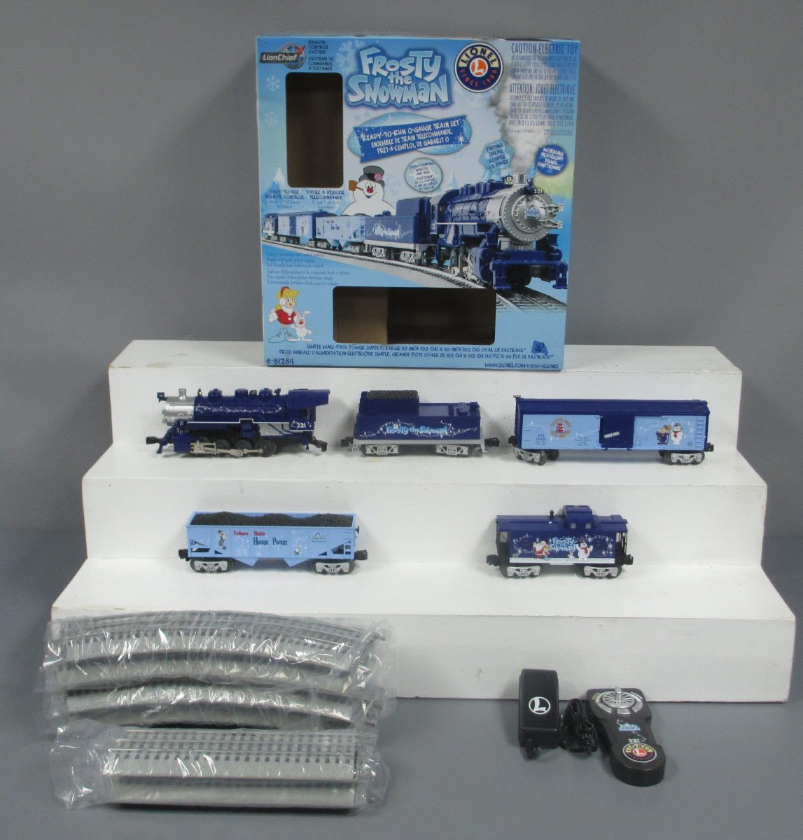 Frosty the snowman train sales set