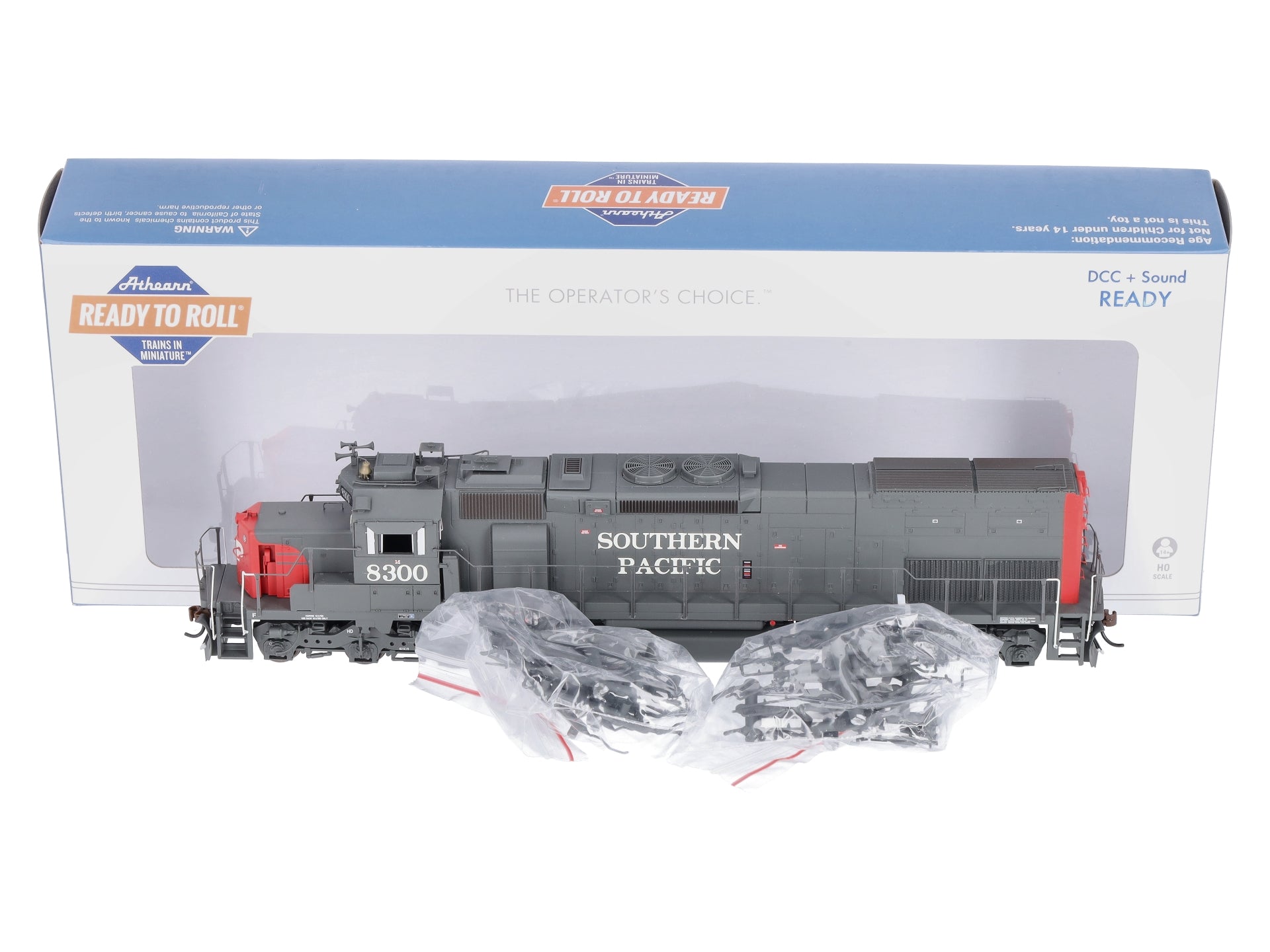 Athearn 86695 HO Southern Pacific RTR SD40T-2 Diesel Locomotive 