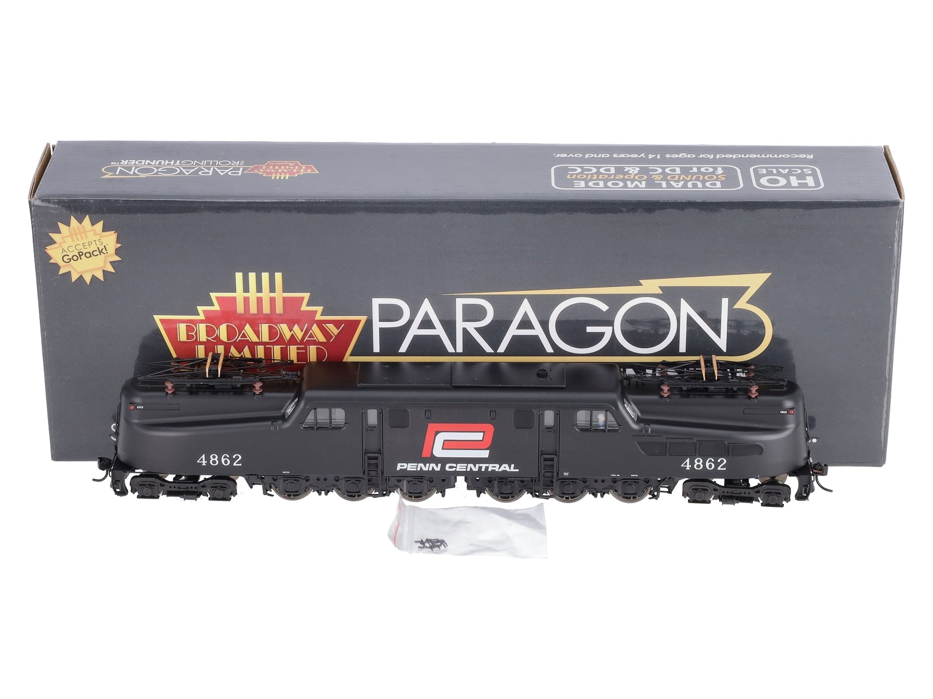 Broadway Limited 6372 HO Penn Central GG1 Electric Locomotive Sound/DC/DCC  #4862