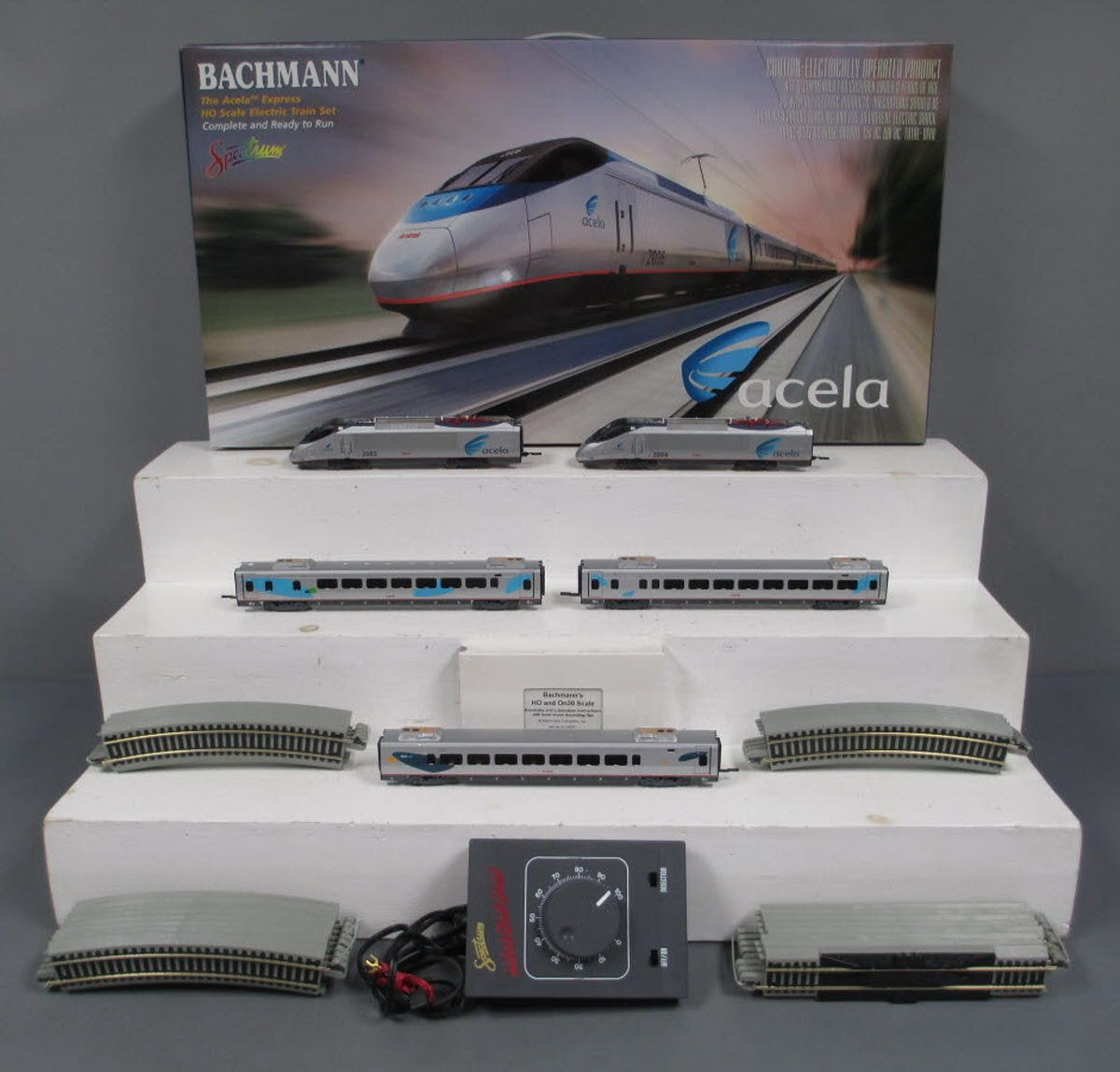 【優先購入】BACHMANN #01202 The Acela Express アセラ・エクスプレス HOゲージ ジャンク T6375899 外国車輌
