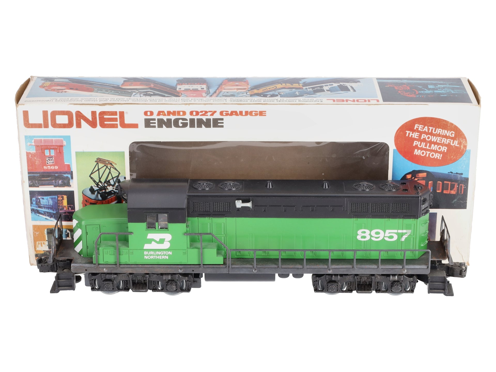 Lionel 6-8957 O Burlington Northern GP-20 Powered Diesel Locomotive VG/Box