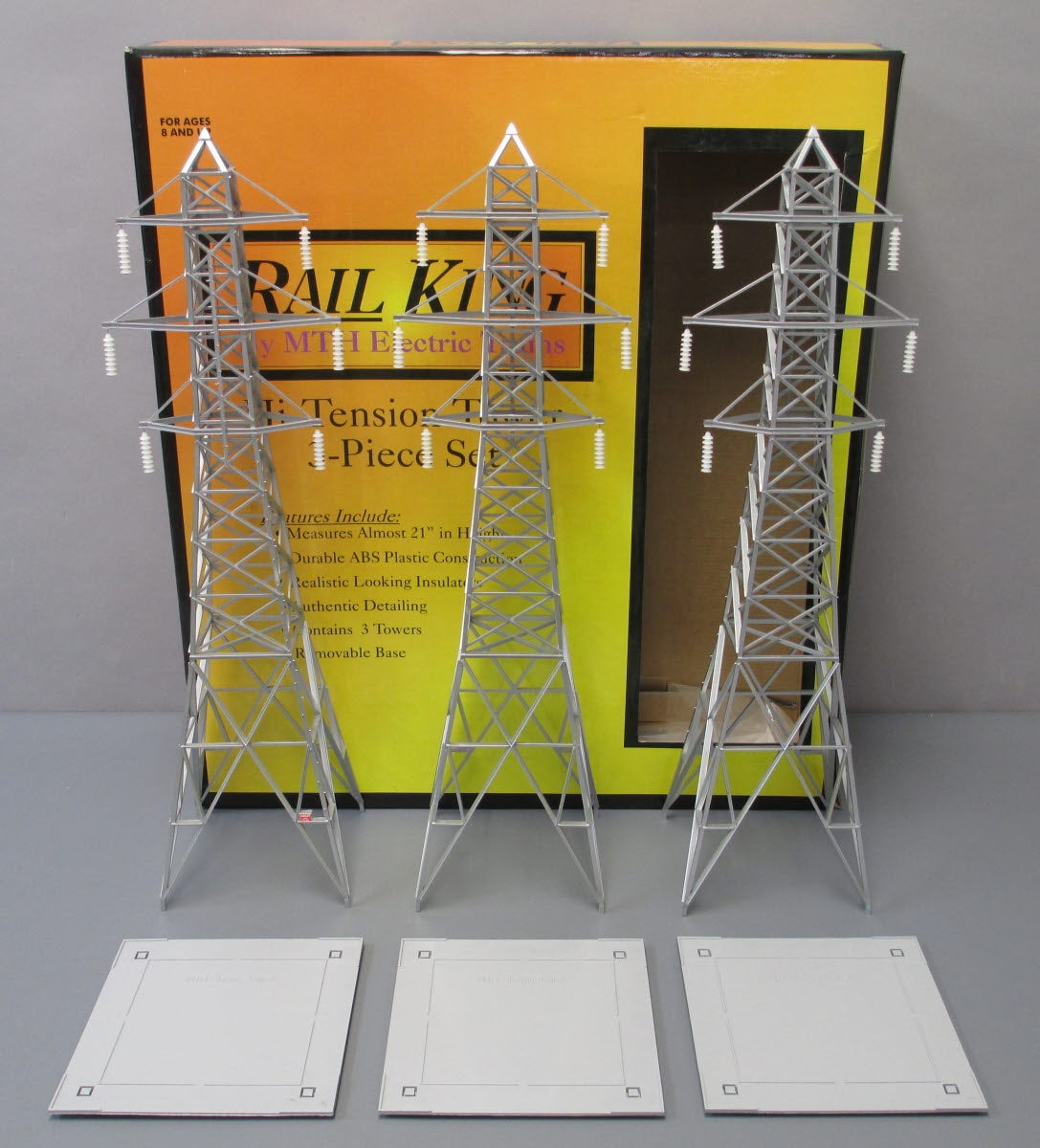 MTH online 30-1056 Hi-Tension Tower 3 Piece Set