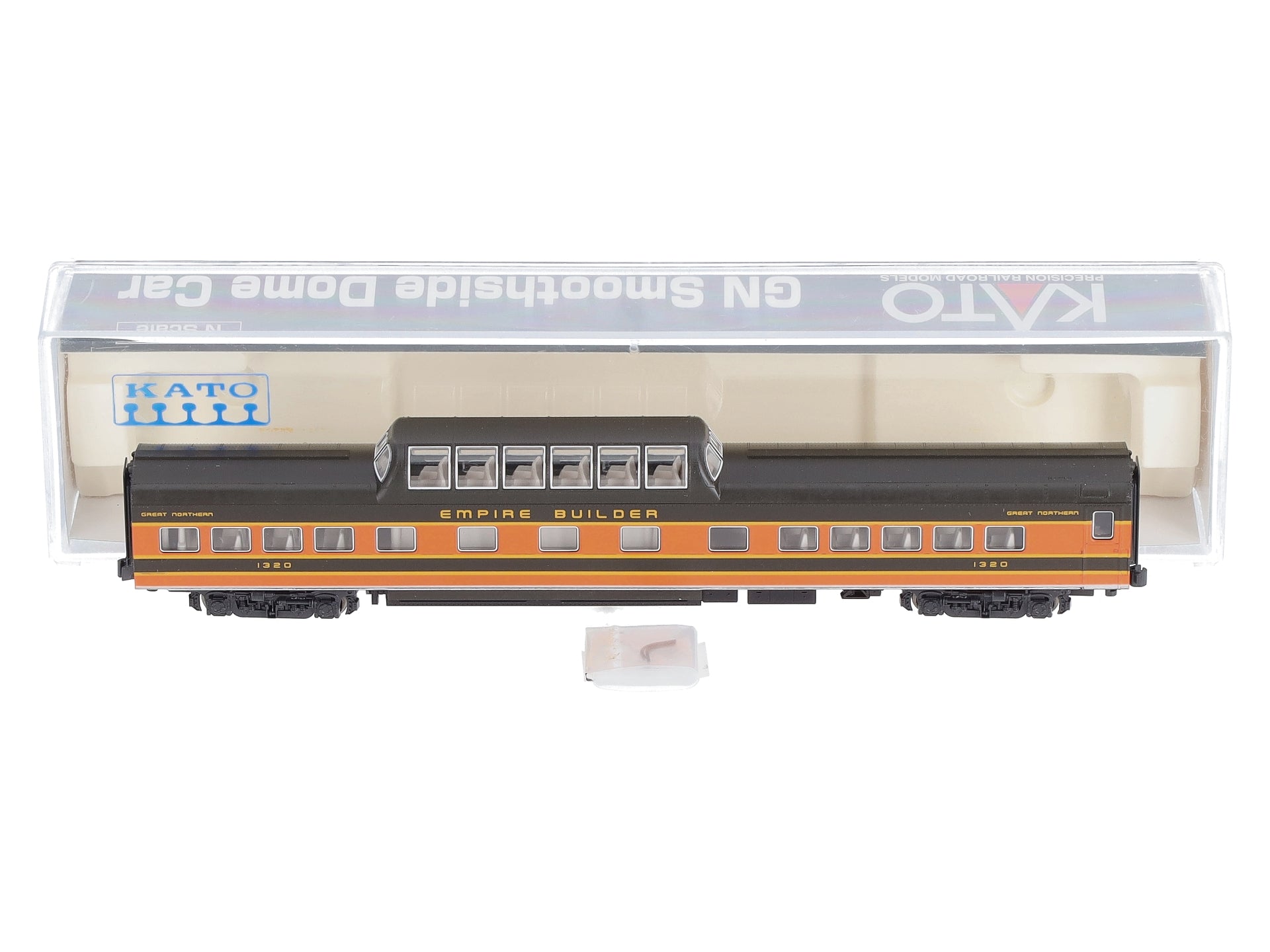 Kato 156-0701 N Scale Great Northern Smoothside Dome Car #1320