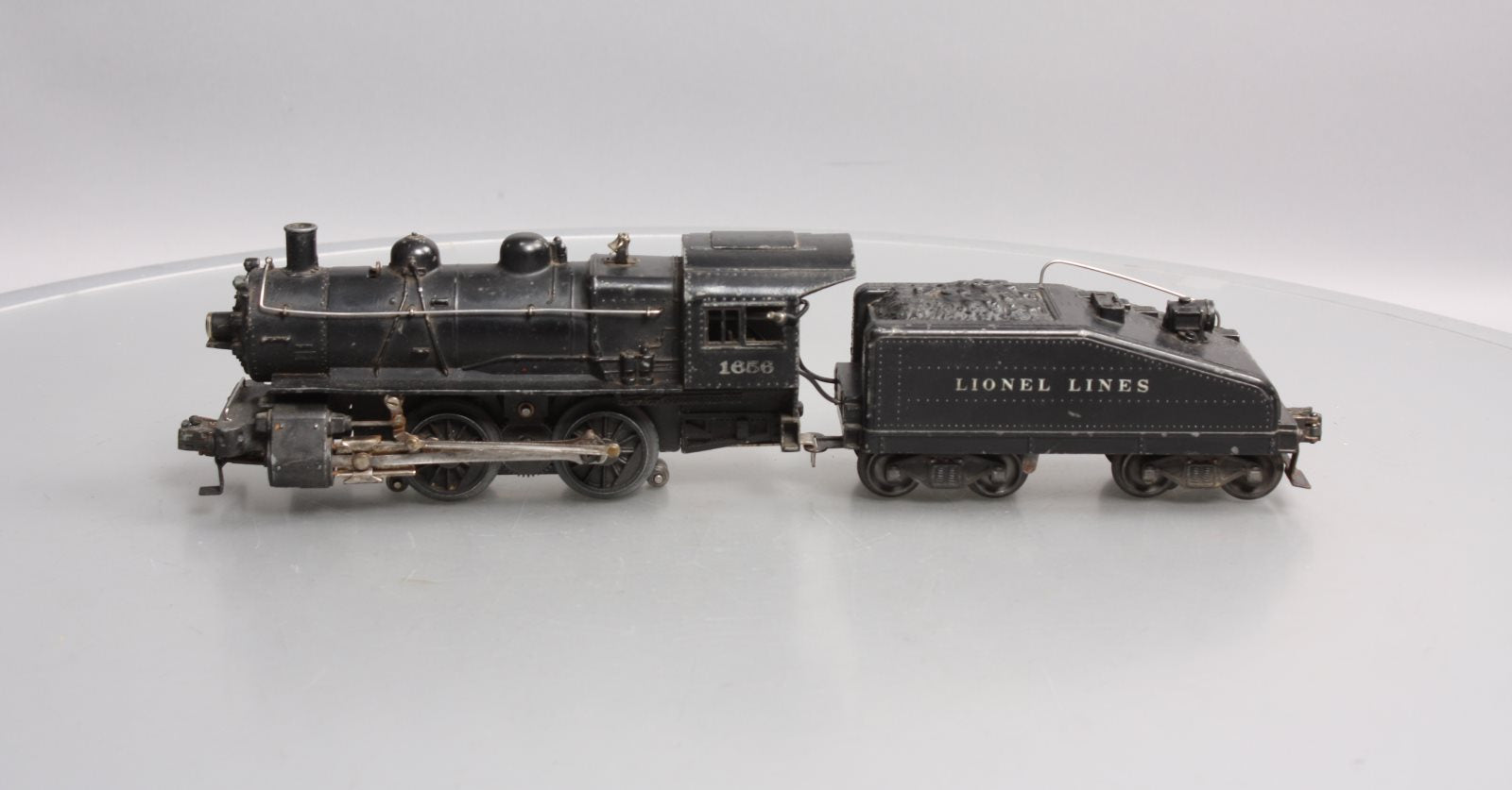 Lionel 1656 Vintage O Lionel Lines 0-4-0 Steam Locomotive & 6403B Tender w  Bell VG