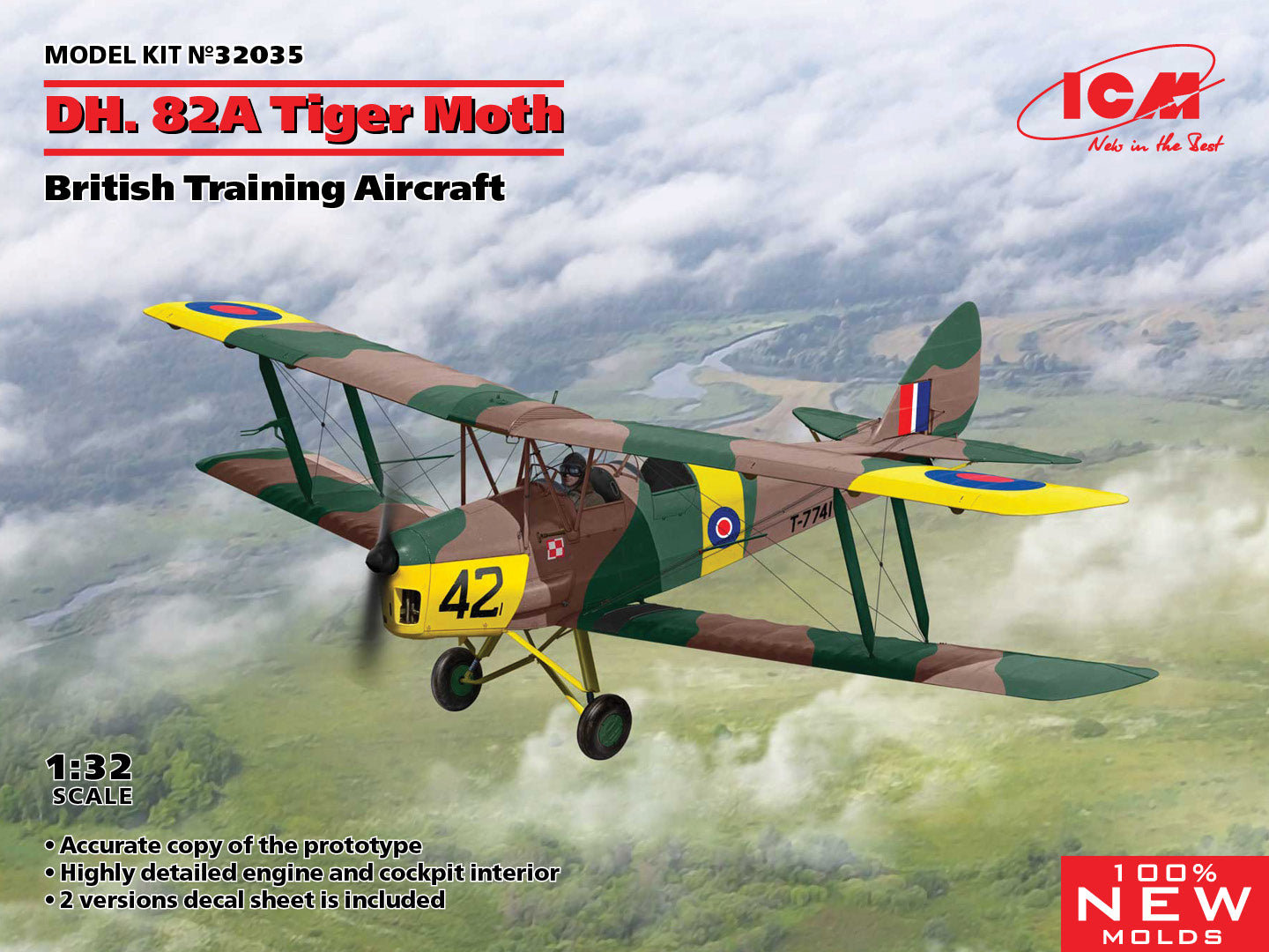 Tiger moth rc store plane for sale