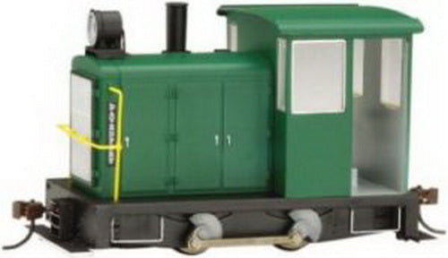 Bachmann 28198 On30 Painted & Unlettered 0-4-0 Side Rod Gas Mech Loco  (Green)