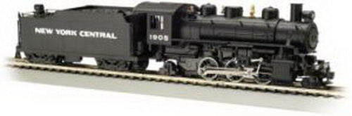 BACHMANN #51520 HO 2-6-2 STEAM LOCOMOTIVE & TENDER 2024 NEW YORK CENTRAL, USED