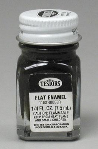 Testors Enamel Paint Marker Flat Black