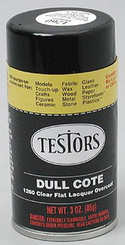 Testor's Dullcote - 3 ounce spray can
