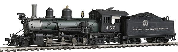 Blackstone Models 310110WS HOn3 DRGW K-27 Weathered Steam Loco w/Sound –  Trainz