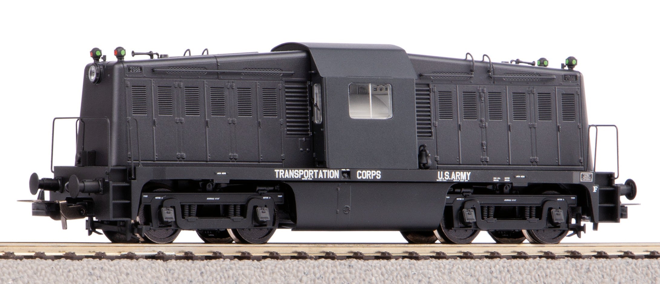 Piko 52466 HO USATC Whitcomb 65 Ton 65-DE-19A Diesel Locomotive with Sound