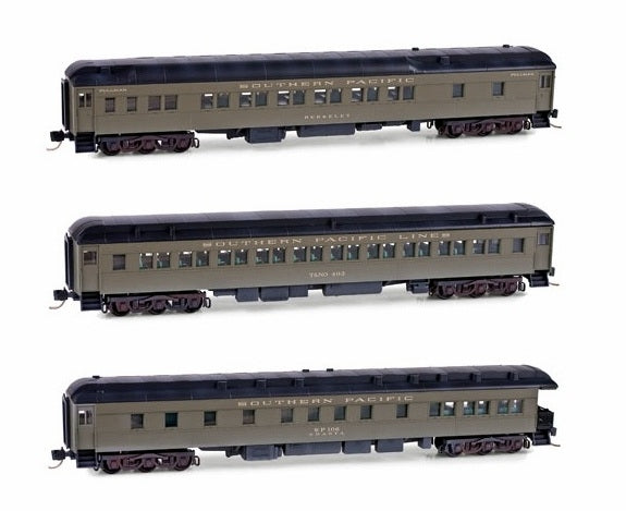 Micro-Trains N-Scale Burgundy Pullman Passenger 2024 Cars