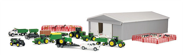 John deere farm sale playset