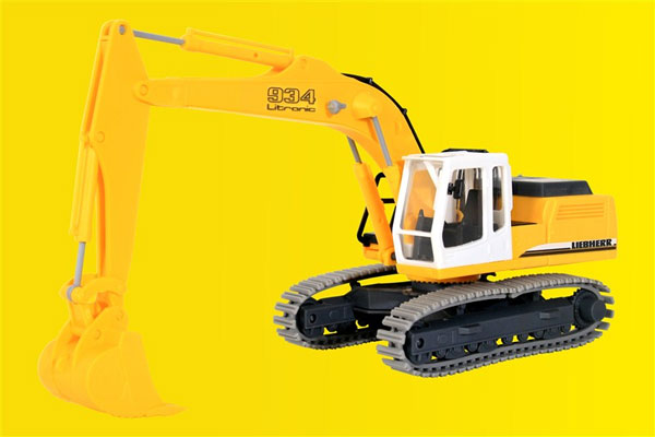 Kibri 11285 HO Liebherr R934 Litronic Hydraulic Excavator Plastic Model Kit