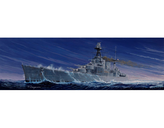 Trumpeter 05302 1:350 HMS Hood British Battleship Plastic Model Kit