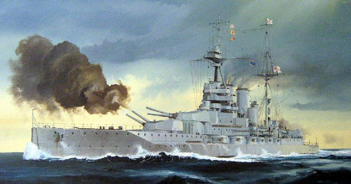 Trumpeter 05797 1:700 1918 HMS Queen Elizabeth British Battleship Mode –  Trainz