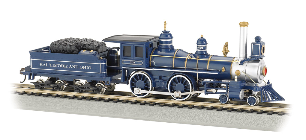 Bachmann 51144 HO Baltimore & Ohio 4-4-0 American Steam Locomotive & T –  Trainz