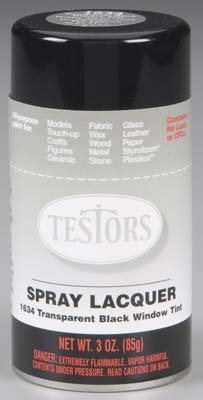  TESTORS CORPORATION Boys 1634T Spray with Custom Window Tint, 3  oz, Transparent/Black : Arts, Crafts & Sewing