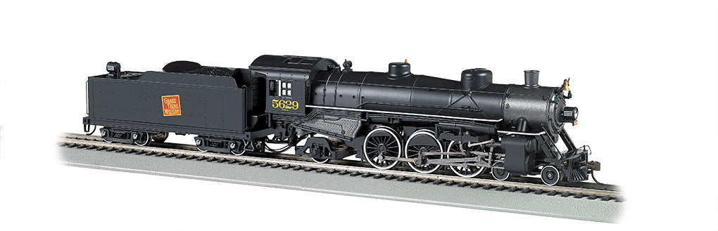 Bachmann 52804 HO GTW 4-6-2 Light Pacific Steam Loco with DCC Sound Value  #562