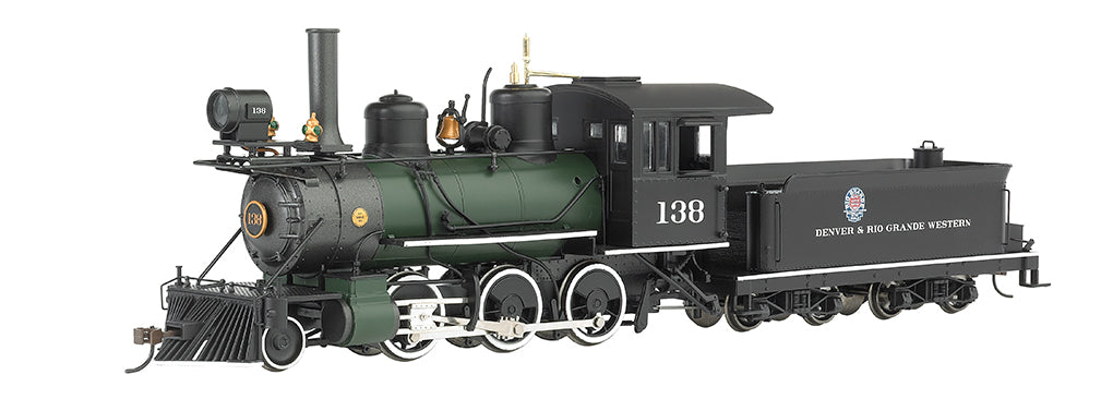 Bachmann Spectrum 29301 On30 Denver and Rio Grand Western 2-6-0 Steam Loco  w DCC