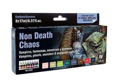 Vallejo Paint 72302 Non Death Chaos Game Color Acrylics Paints (Set of –  Trainz