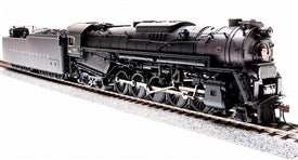 Broadway Limited 4677 HO Scale PRR J1 2-10-4 Steam Locomotive & Tender #6156