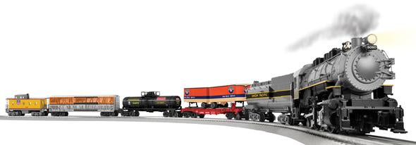 Lionel 6 81030 UP Gold Coast Flyer O Gauge Steam Freight Train Set Trainz