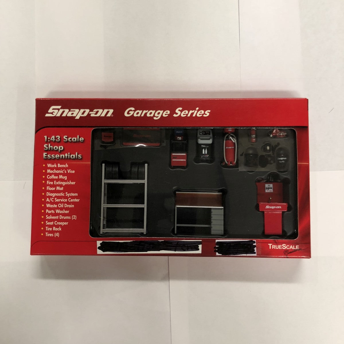 Snap-On Tools 2024 Truescale Miniatures 1:43 Scale Garage Essentials Garage Series