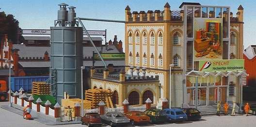 Kibri 9806 HO Wooden Toy Factory Building Kit